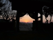 千林寺の初日の出